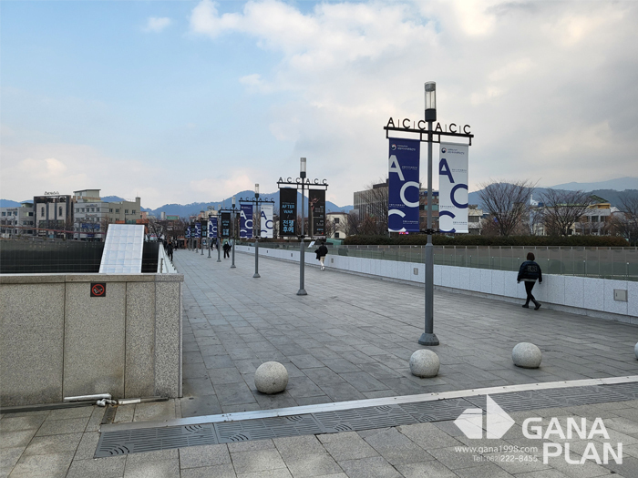 국립아시아문화전당(가로등배너)