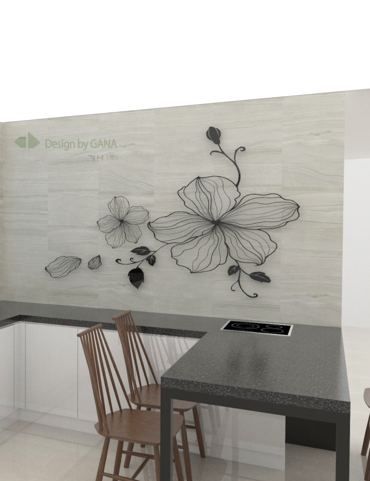 예쁜인테리어 소품 꽃무늬