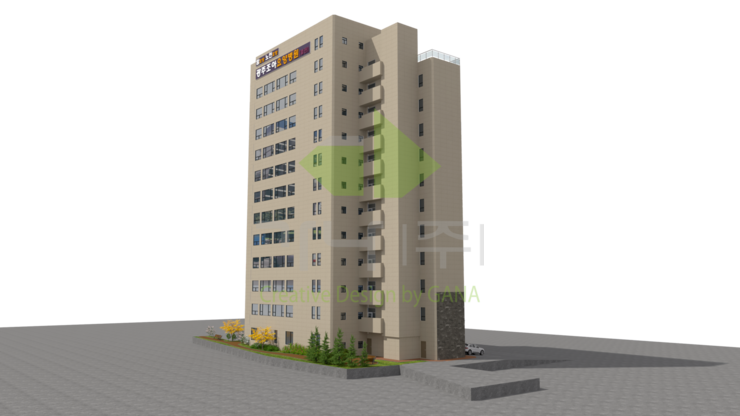 광주조아요양병원외관시안