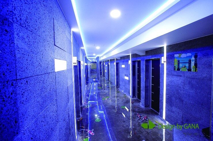 황토모텔 인테리어